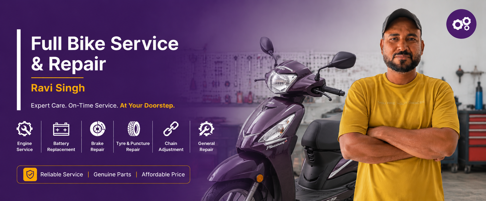 Doorstep car, truck, mini truck repair service in Ayodhya